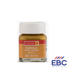 CAMEL FABRICA ACRYLIC COLOUR - 492 YELLOW OCHRE 15ML